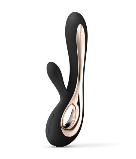 LELO - SORAYA 2 BLACK RABBIT VIBRATOR