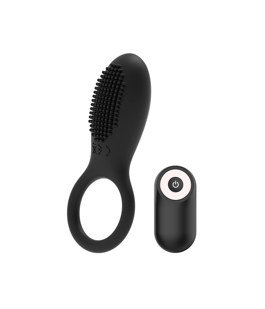 COQUETTE CHIC DESIRE - COCK RING REMOTE CONTROL RECHARGEABLE BLACK/ GOLD