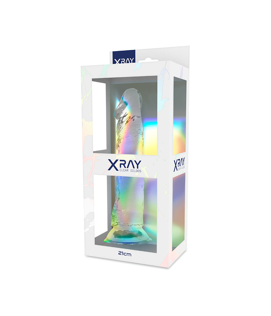 X RAY - CAZZO TRASPARENTE 21 CM -O- 4 CM