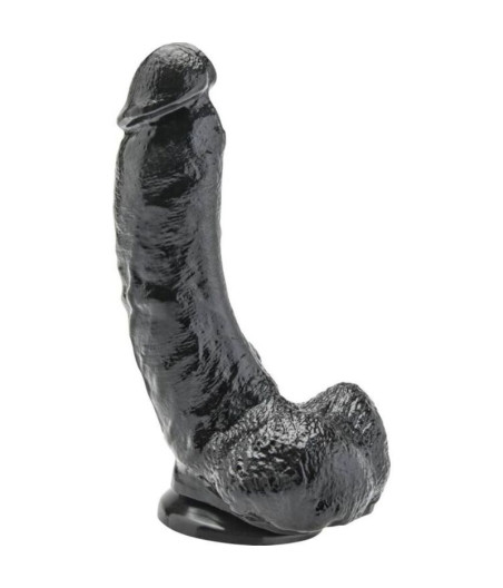 GET REAL - GODE 20,5 CM AVEC BOULES NOIRES