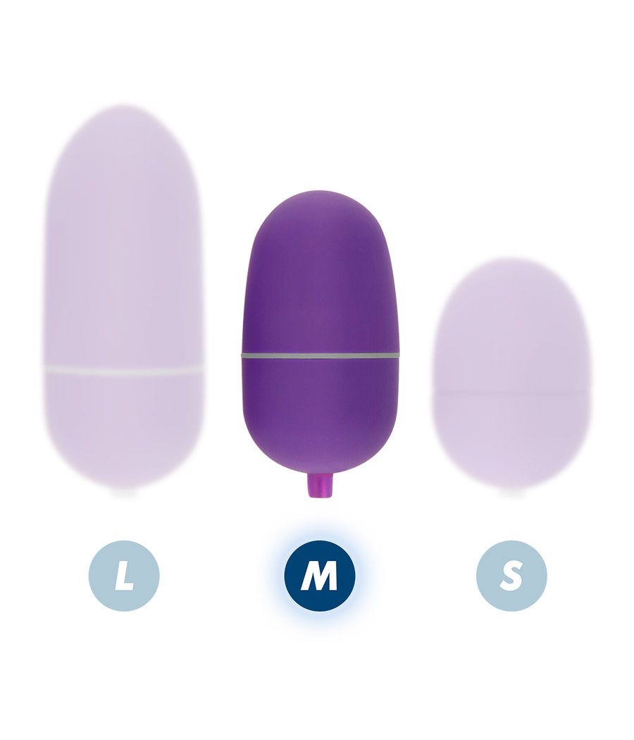 ONLINE - REMOTE CONTROL VIBRATING EGG M PURPLE