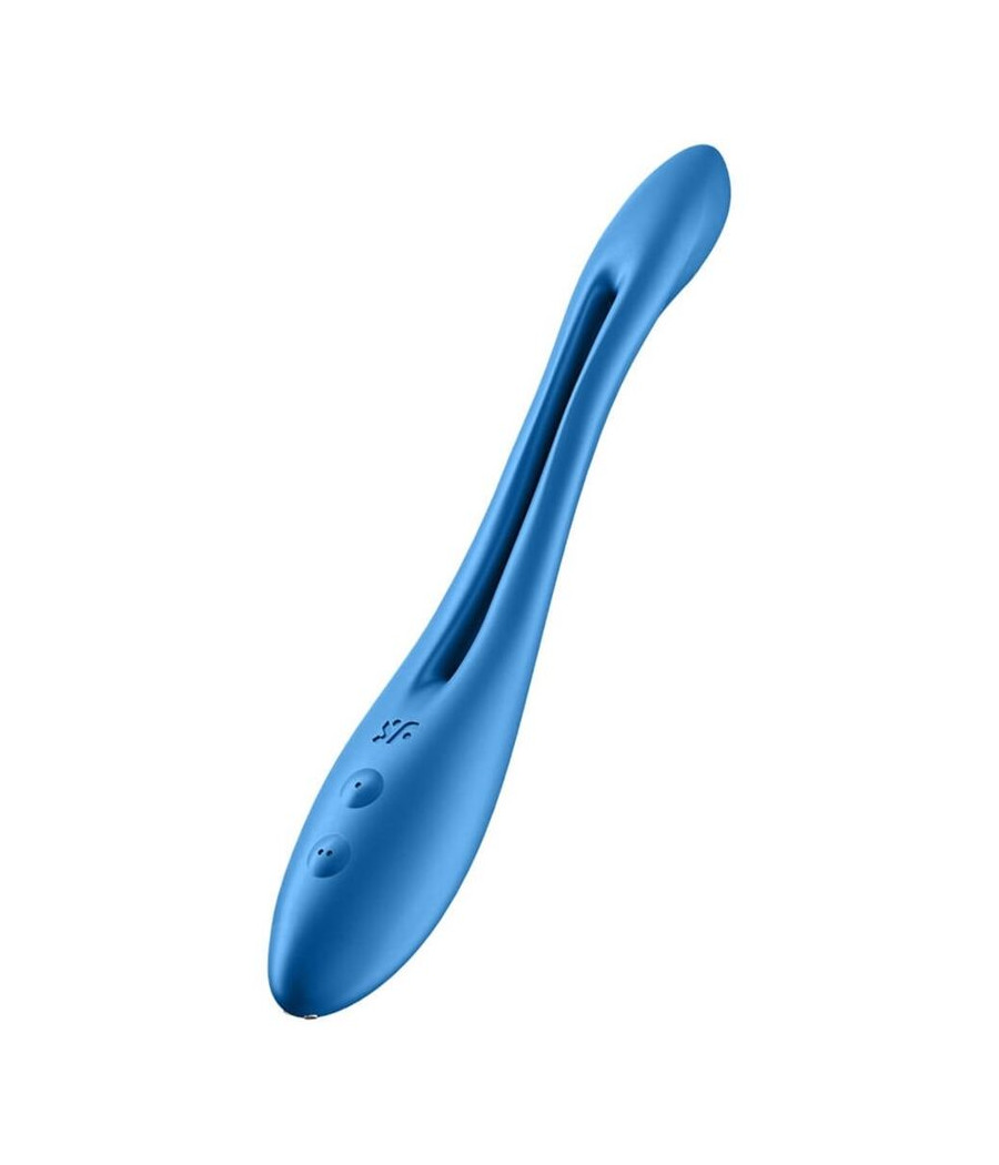 SATISFYER - VIBRATEUR MULTI ÉLASTIQUE GAME BLEU