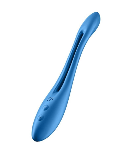 SATISFYER - MULTI VIBRADOR ELASTIC GAME AZUL