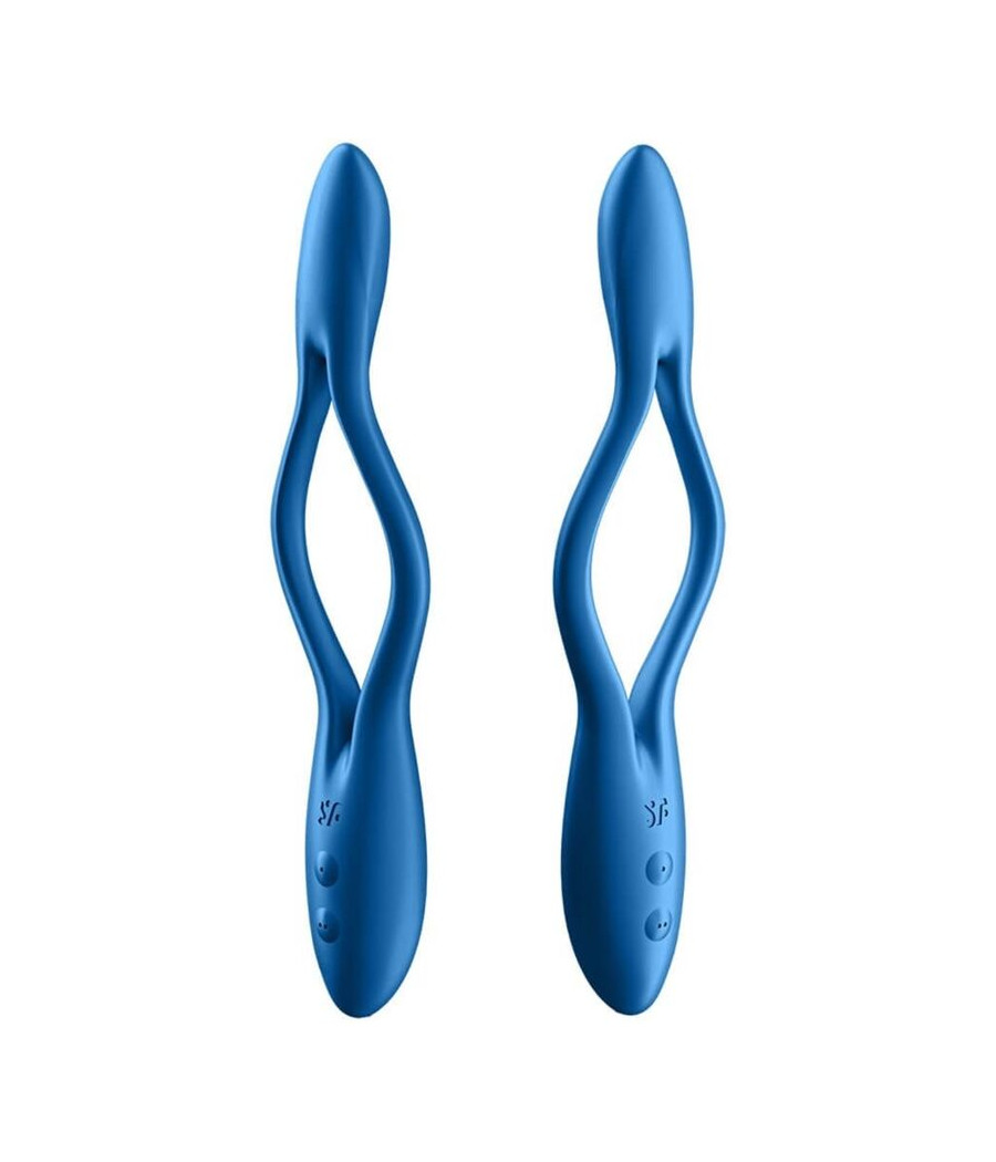 SATISFYER - ELASTIC GAME MULTI VIBRATOR BLUE