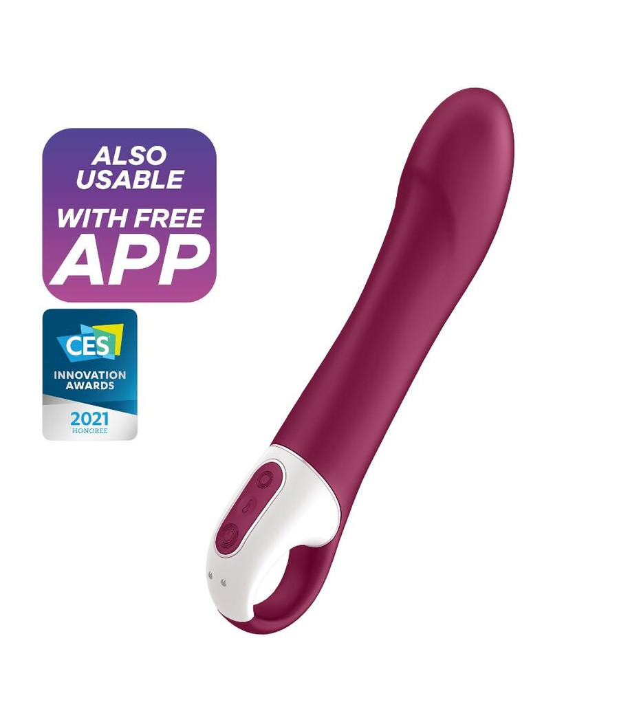 SATISFYER - BIG HEAT VIBRADOR PUNTO G