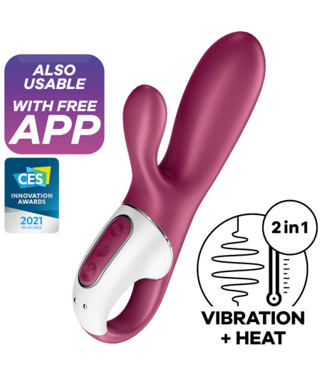 SATISFYER - HOT BUNNY GSPOT VIBRATOR