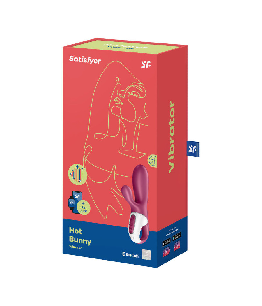 SATISFYER - VIBRADOR HOT BUNNY GSPOT