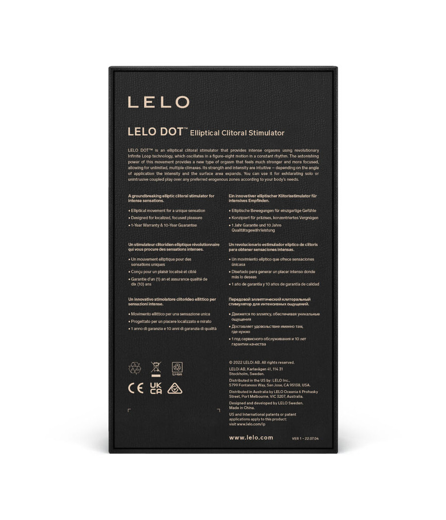 LELO - DOT CLITORIS STIMULATOR - LILAC
