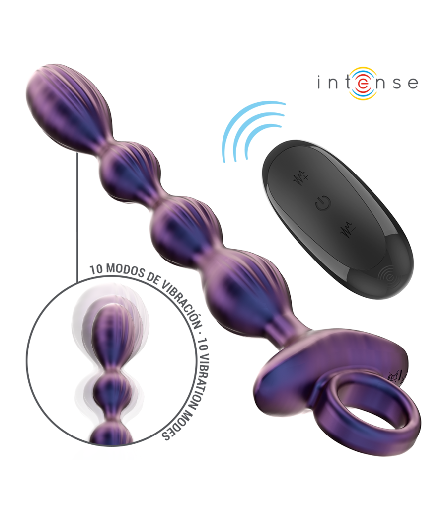 INTENSE - JACKIE VIBRATING ANAL PLUG MODEL 1 REMOTE CONTROL
