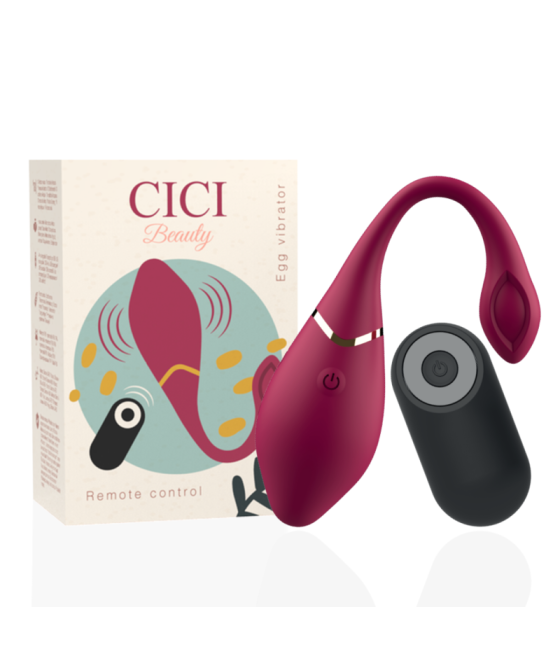 CICI BEAUTY - PREMIUM SILIKON EI VIBRATOR FERNBEDIENUNG
