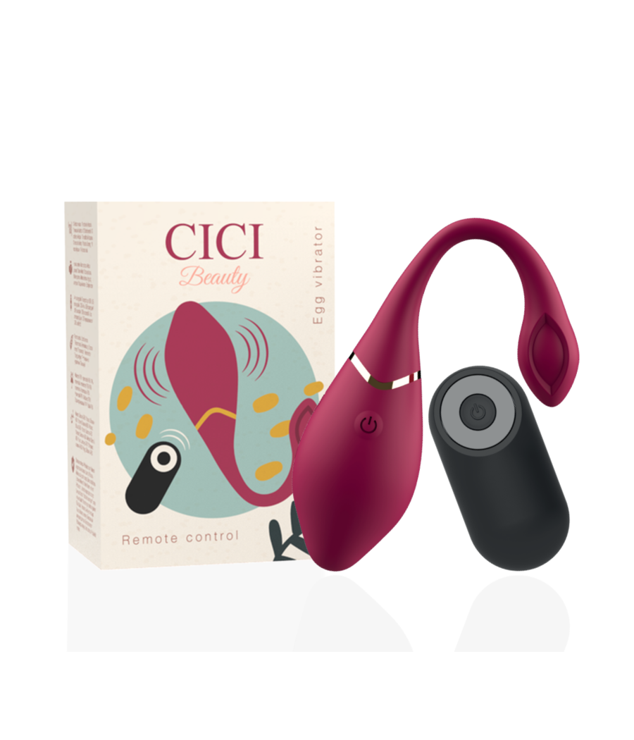 CICI BEAUTY - PREMIUM SILICONE UOVO VIBRATORE TELECOMANDO