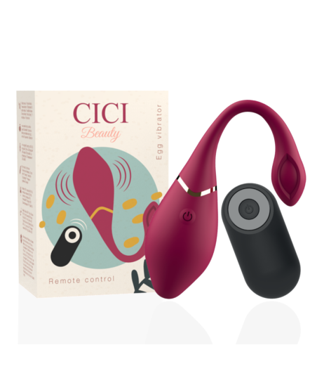 CICI BEAUTY - PREMIUM SILICONE EGG VIBRATOR REMOTE CONTROL