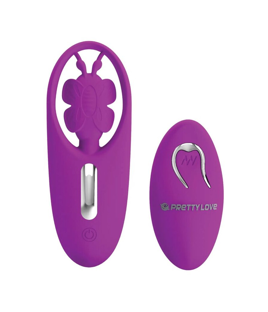 PRETTY LOVE - DANCING BUTTERFLY STIMULATOR FÜR HÖSCHEN MIT FERNBEDIENUNG FLIEDER