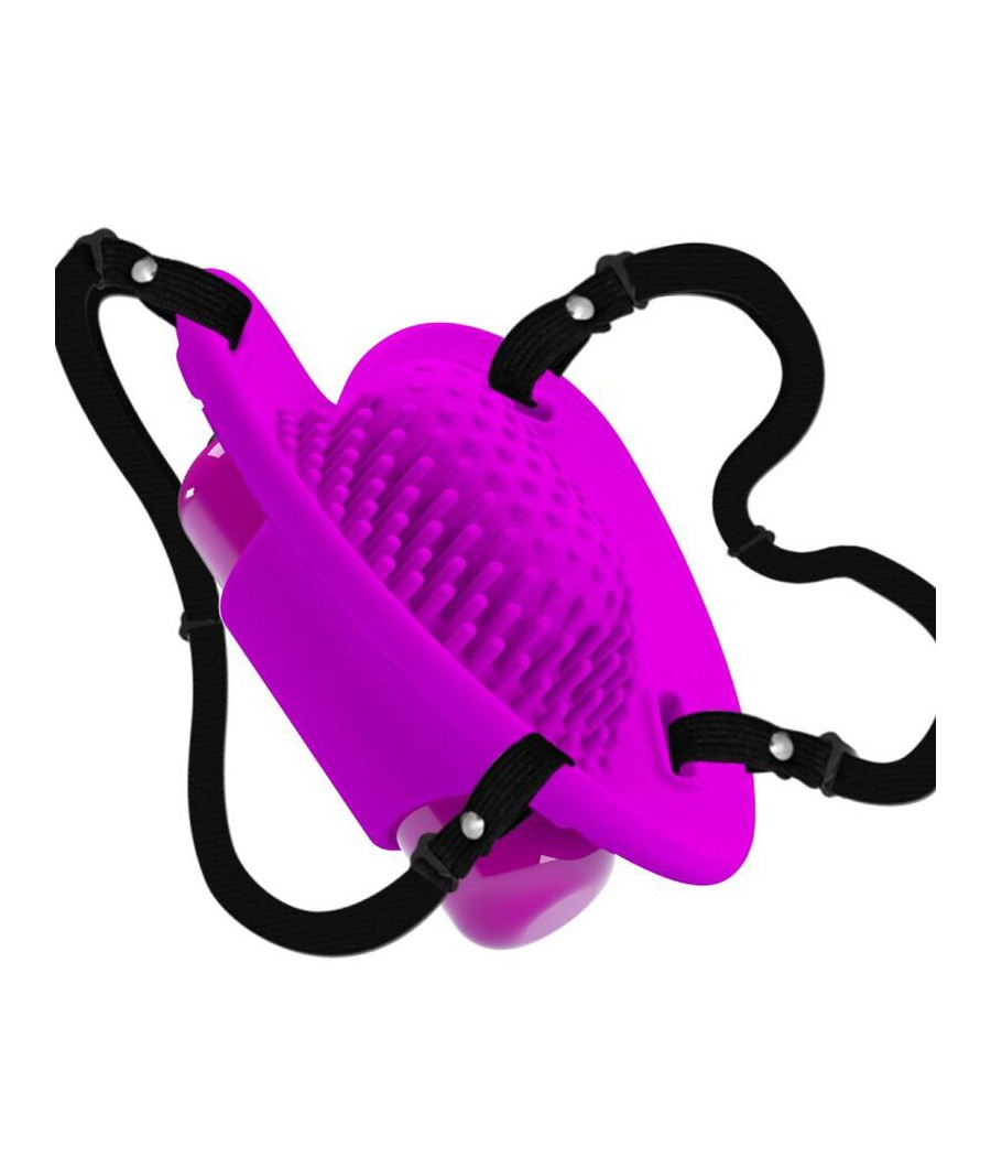 PRETTY LOVE - MASSAGGIATORE PER CLITORIDE HEARTBEAT 10 MODALIT DI VIBRAZIONE VIOLA