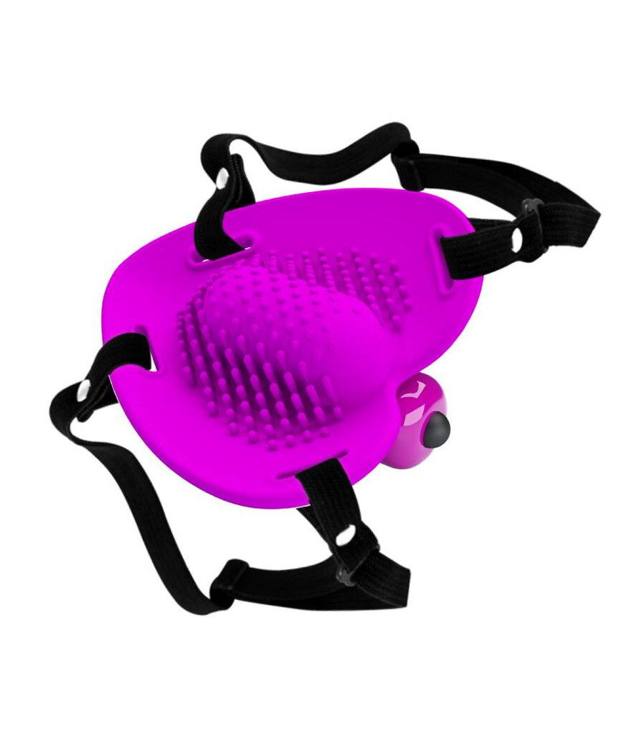 PRETTY LOVE - HEARTBEAT CLITORIS MASSAGER 10 MODOS DE VIBRAO ROXO