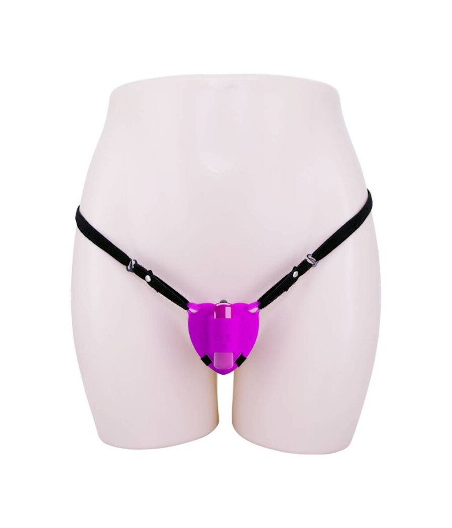 PRETTY LOVE - HEARTBEAT CLITORIS MASSAGER 10 MODOS DE VIBRAO ROXO