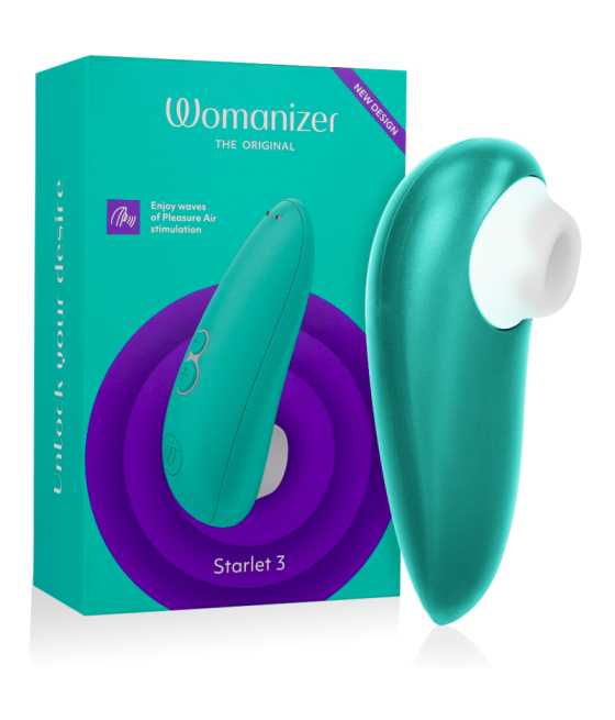 WOMANIZER - STARLET 3 KLITORALSTIMULATOR TÜRKIS