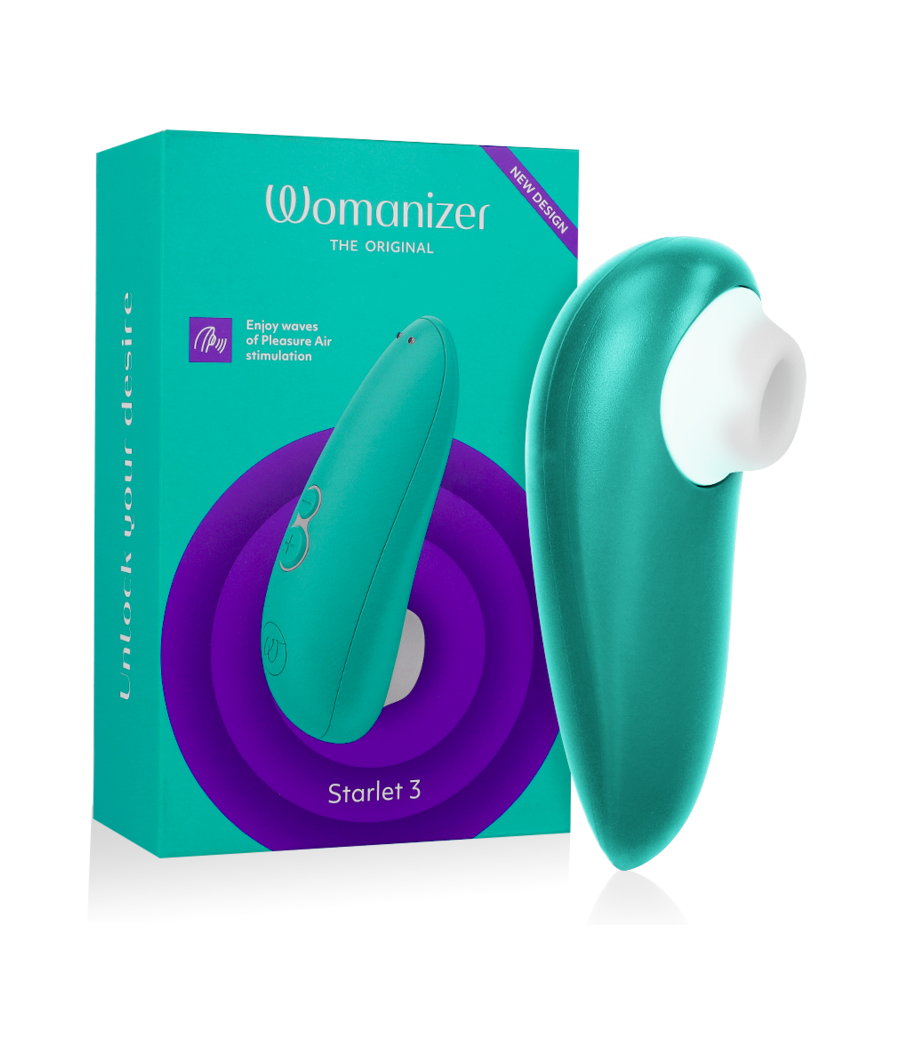 WOMANIZER - STARLET 3 ESTIMULADOR CLÍTORIS TURQUESA