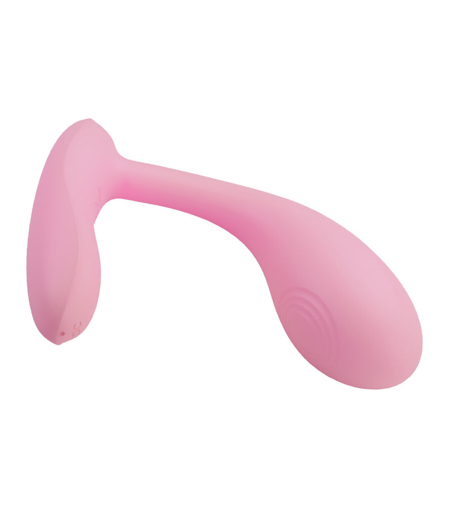 PRETTY LOVE - BAIRD G-SPOT 12 VIBRACIONES RECARGABLE ROSA APP