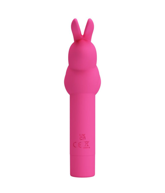 PRETTY LOVE - VIBRATORE IN SILICONE GERARDO FUSCHIA RABBIT
