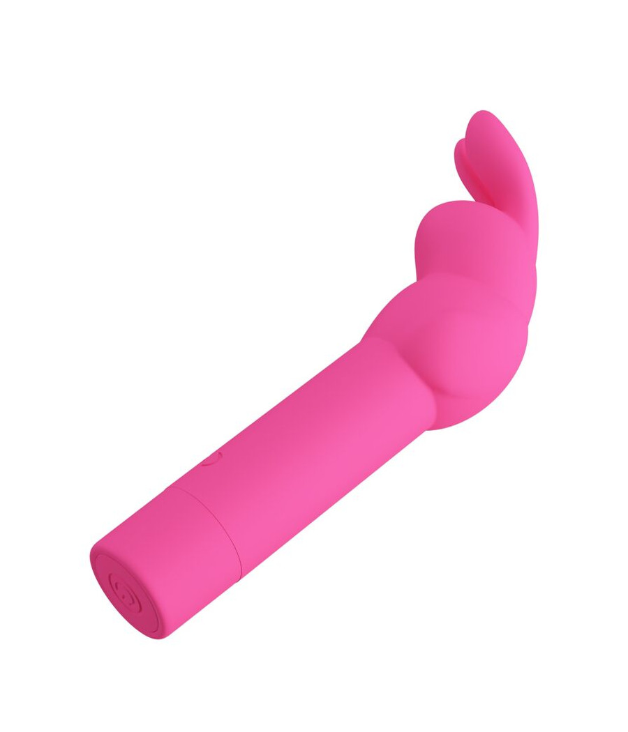 PRETTY LOVE - GERARDO FUSCHIA RABBIT SILICONE VIBRATOR
