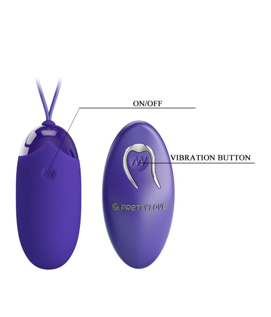 PRETTY LOVE - BERGER YOUTH OEUF VIBRANT TÉLÉCOMMANDÉ VIOLET