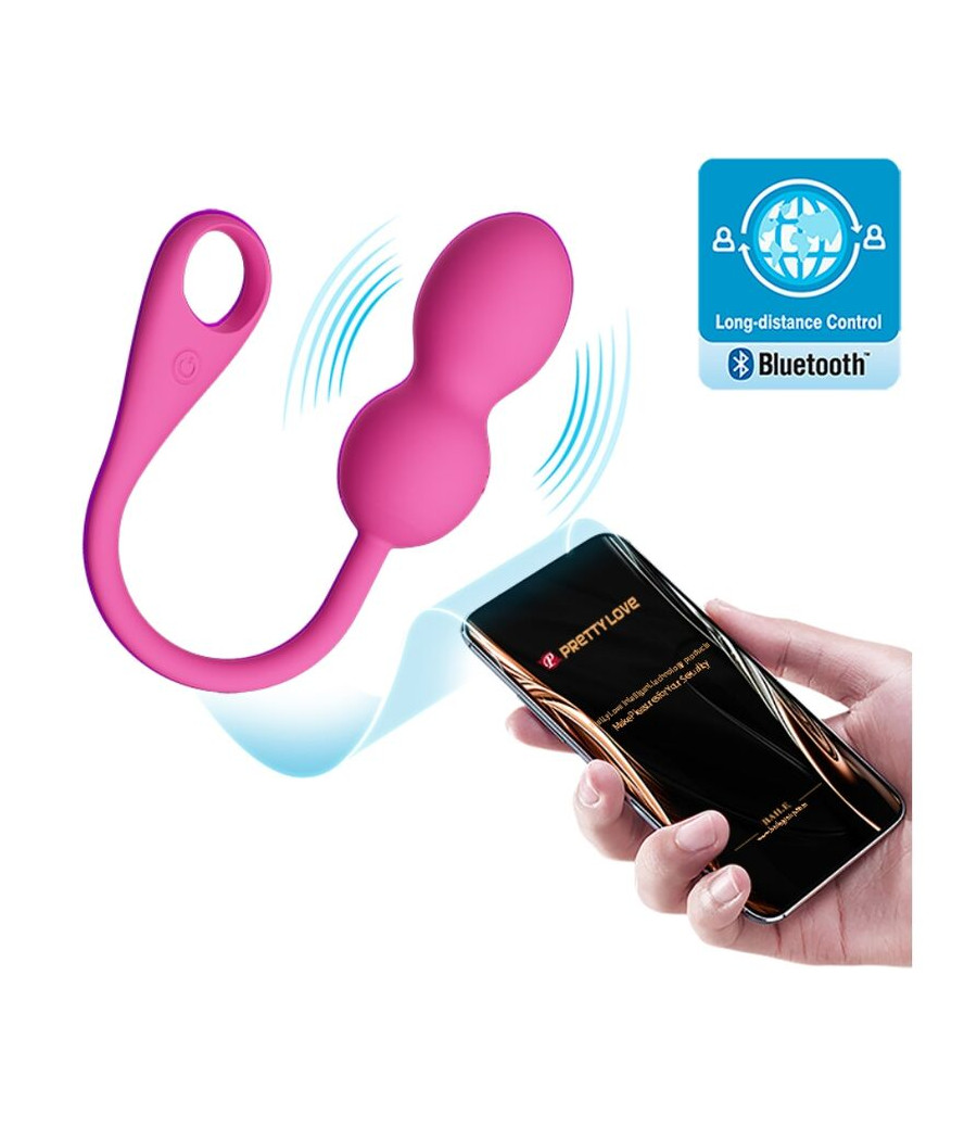 PRETTY LOVE - ELVIRA PINK RECHARGEABLE VIBRATING BALLS