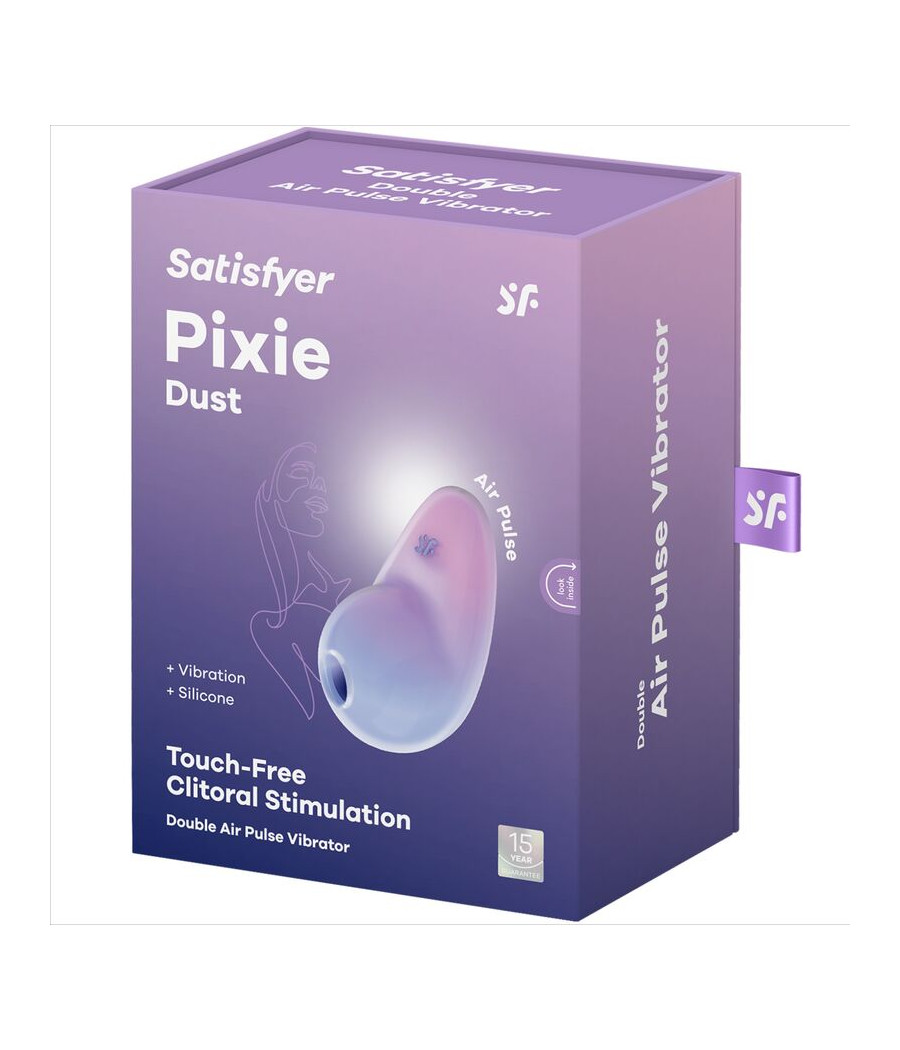 SATISFYER - ESTIMULADOR PIXIE DUST LILAC AIR PLUSE