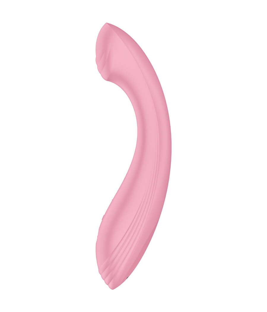SATISFYER - STIMULATEUR VIBRATEUR G-FORCE G-SPOT ROSE