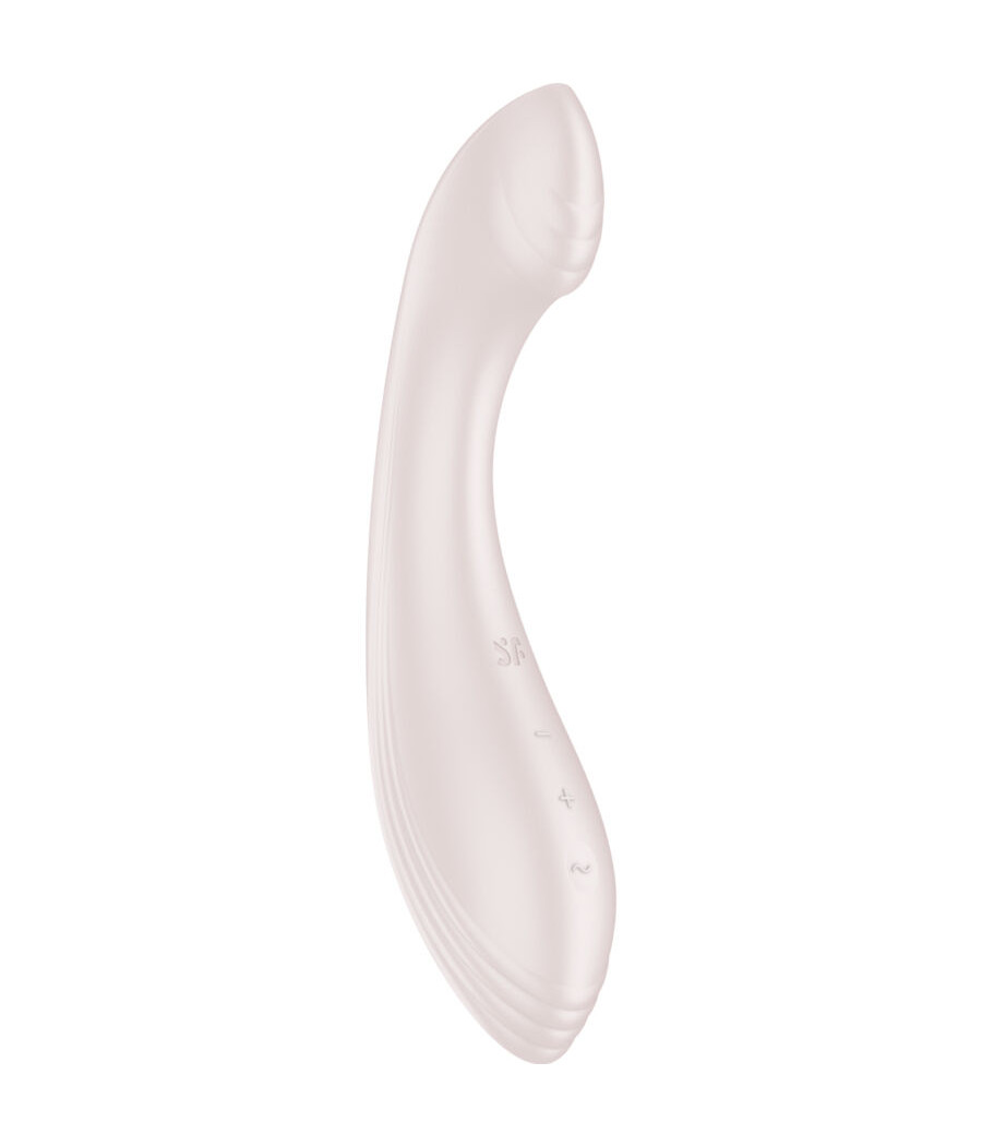 SATISFYER - G-FORCE ESTIMULADOR VIBRADOR G-SPOT BEGE