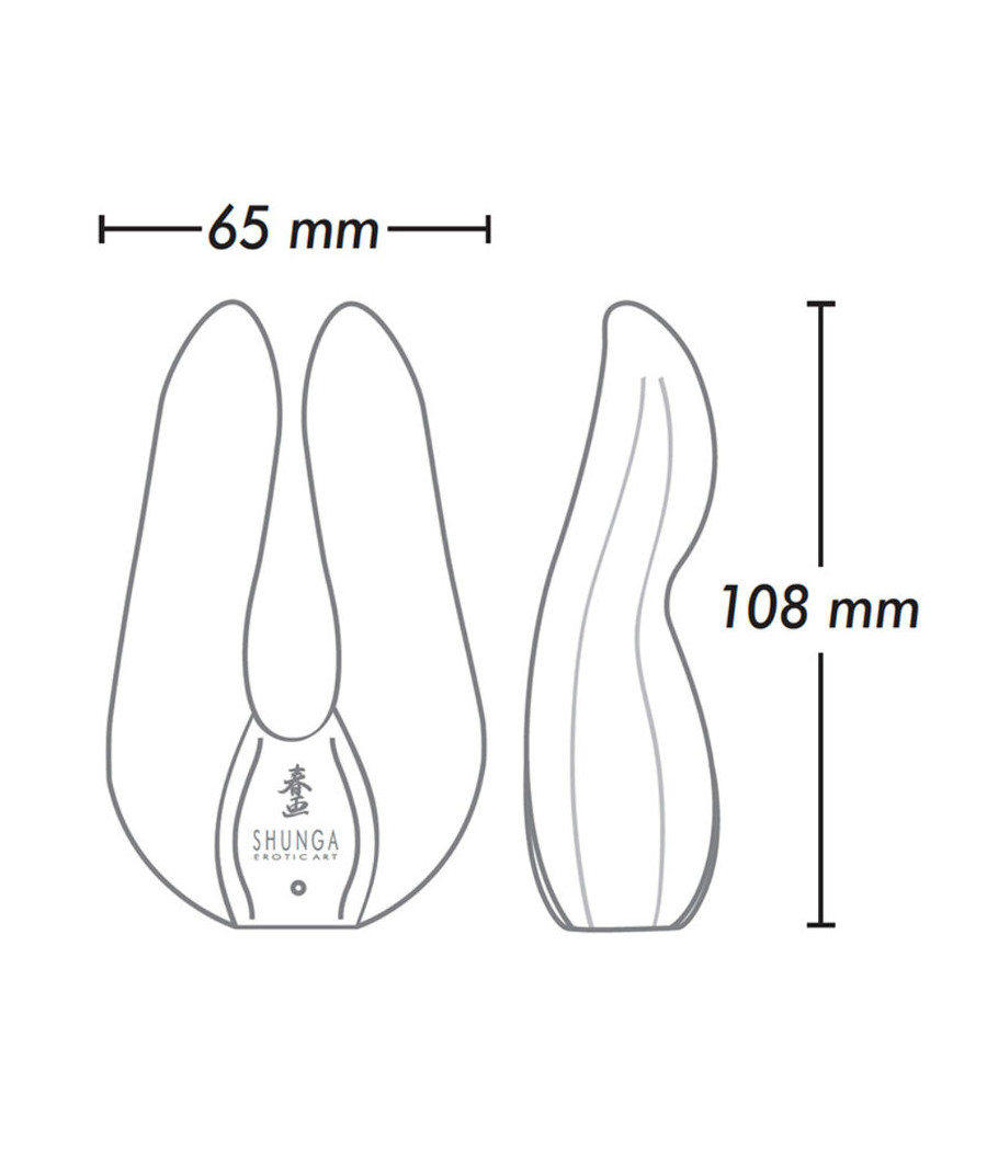 SHUNGA - AIKO INTIMATE MASSAGER FUCHSIA