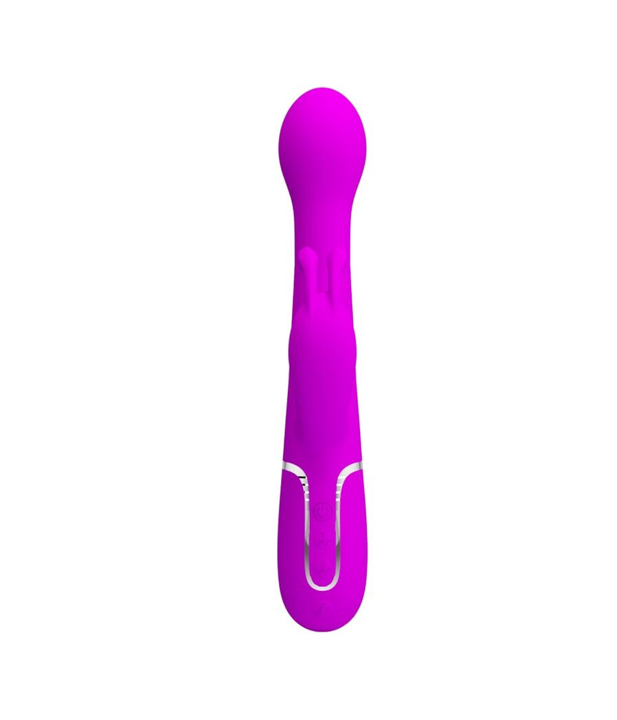 PRETTY LOVE - DEJON VIBRADOR RABBIT 3 EN 1 MULTIFUNCIÓN VIOLETA