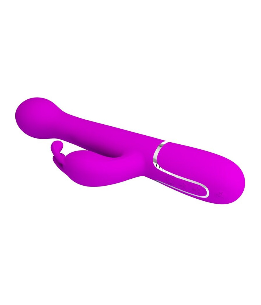 PRETTY LOVE - VIBRADOR DEJON COELHO 3 EM 1 MULTIFUNO VIOLETA