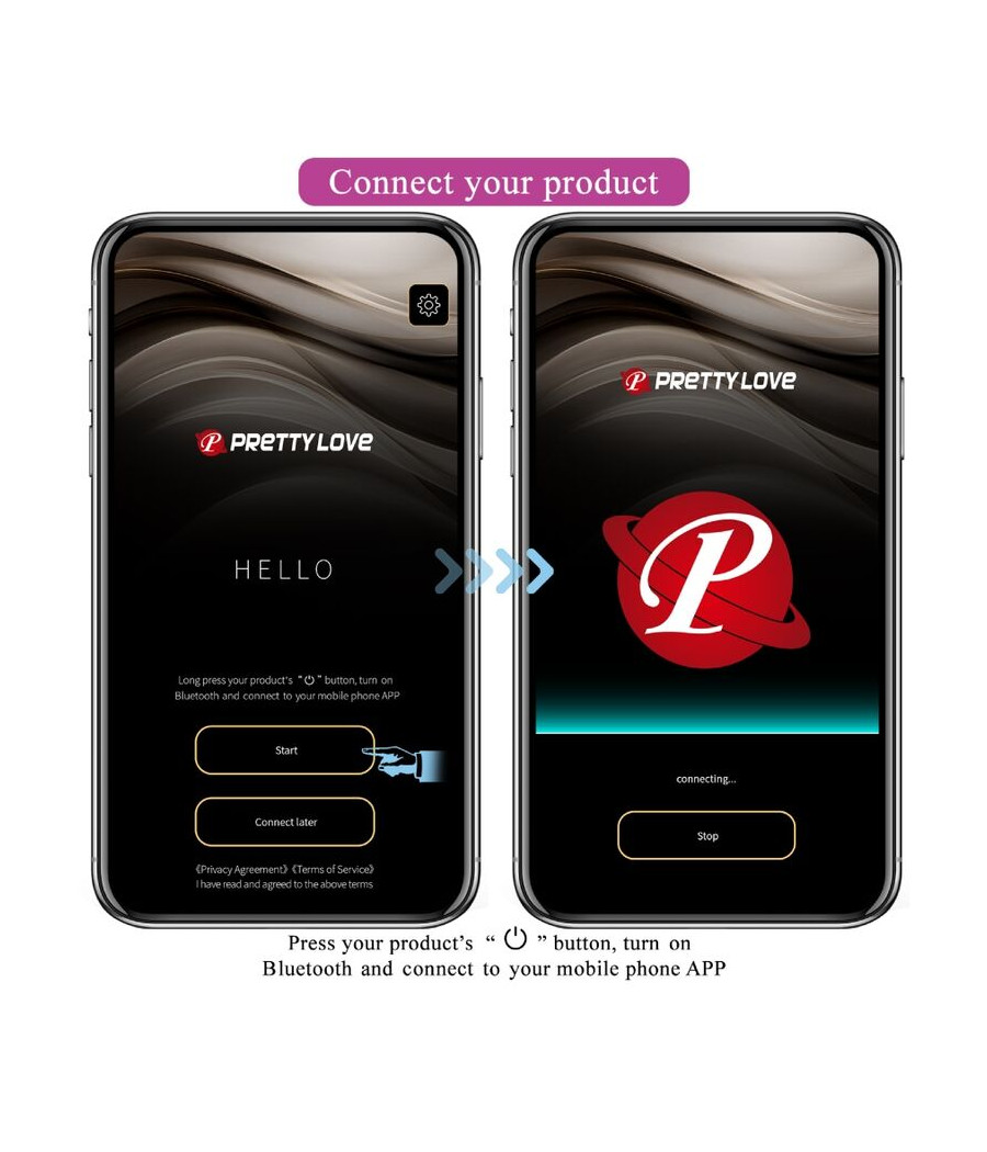 PRETTY LOVE - BAIRD APPLICATION LILA RECHARGEABLE G-SPOT 12 VIBRATIONS