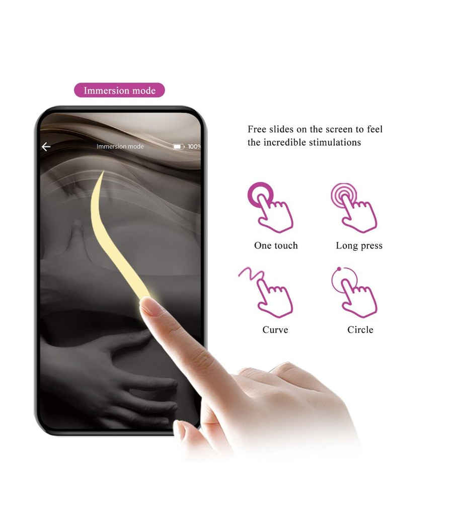 PRETTY LOVE - BAIRD G-SPOT 12 VIBRATIONS RECHARGEABLE LILA APP
