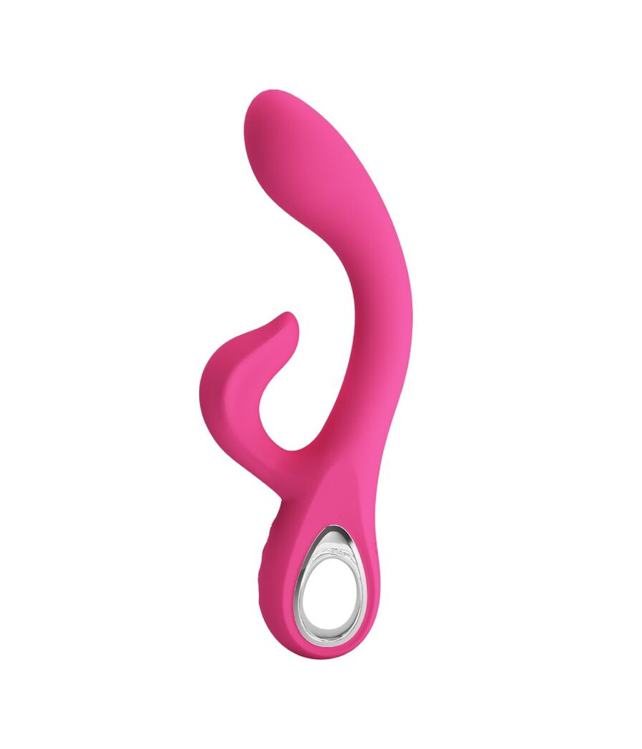 PRETTY LOVE - FRITZ RABBIT VIBRATOR 12 VIBRATIONS PINK