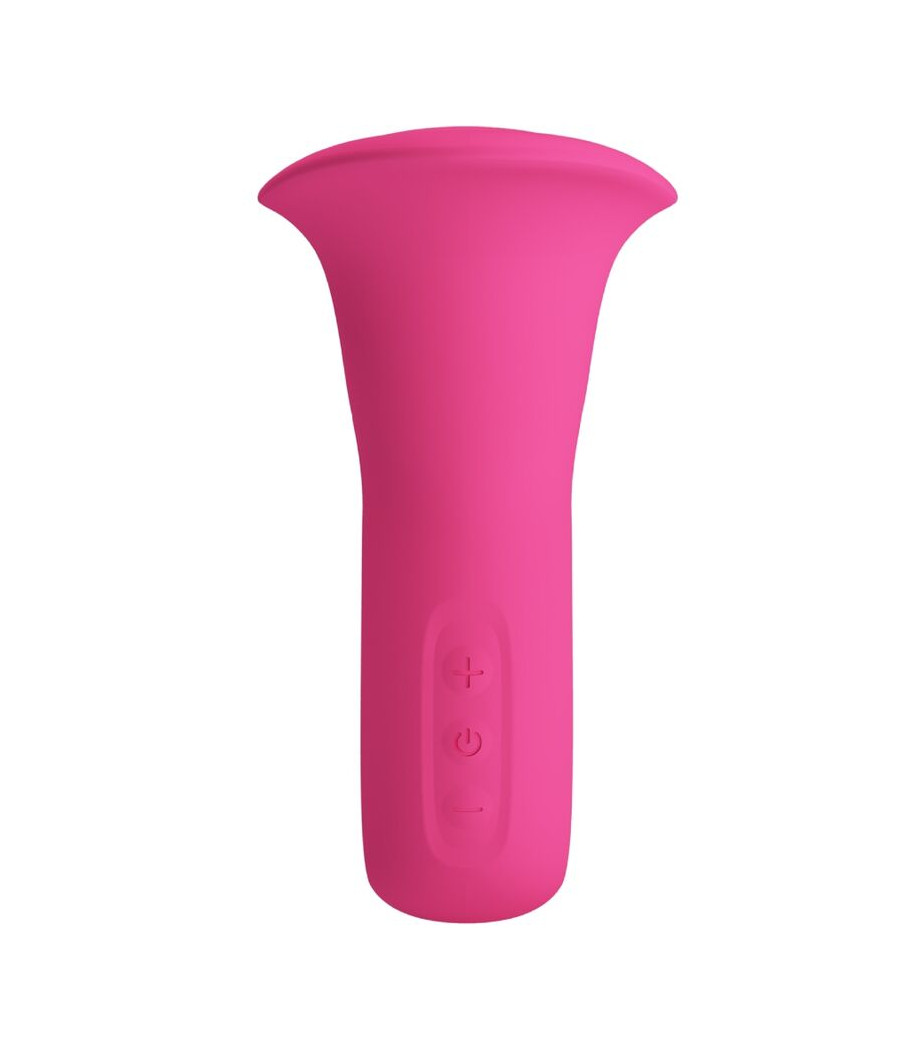 PRETTY LOVE - CLYDE VIBRATORE ORALE LINGUA VIBRANTE 12 VIBRAZIONI ROSA