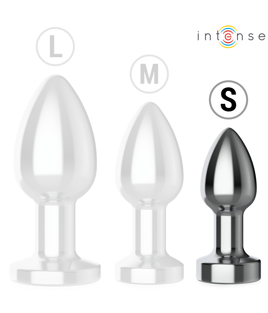 INTENSE - ANAL PLUG 10 VIBRATIONEN METALL MIT FERNBEDIENUNG S
