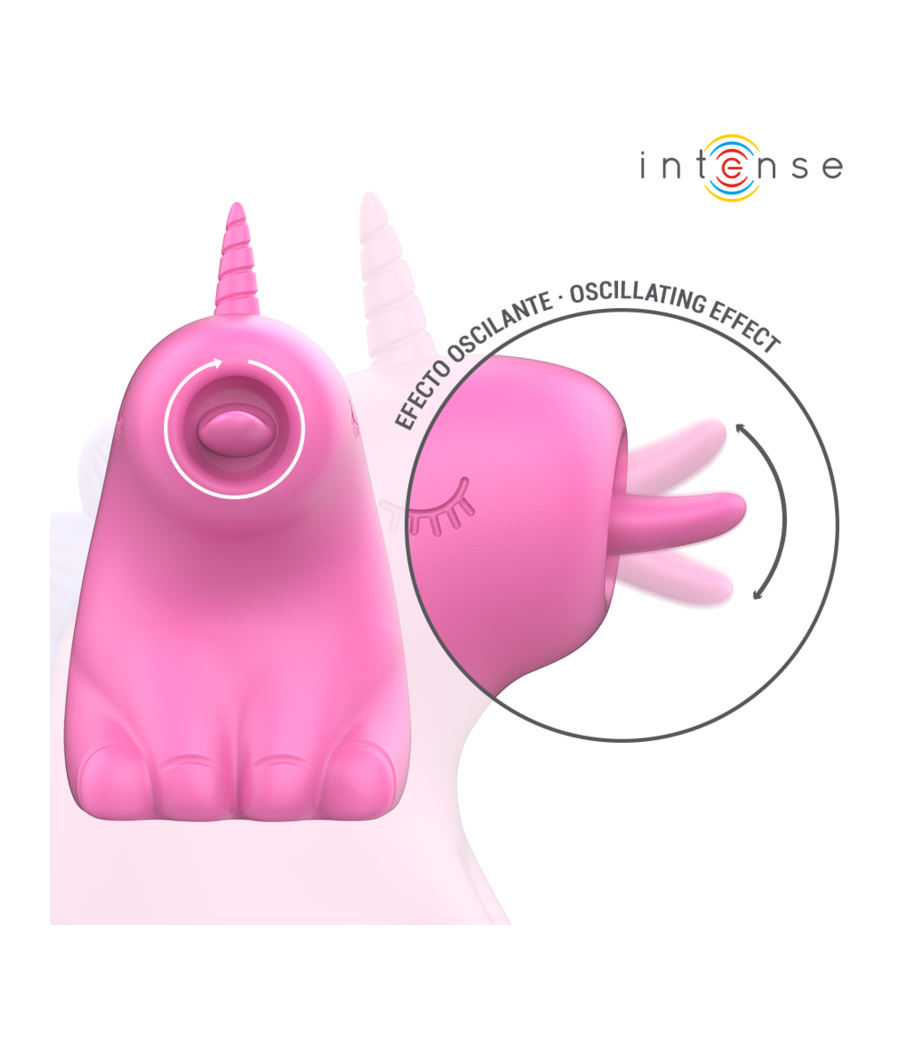 INTENSE - PINKIE ESTIMULADOR CON LENGUA ROTADOR 360º