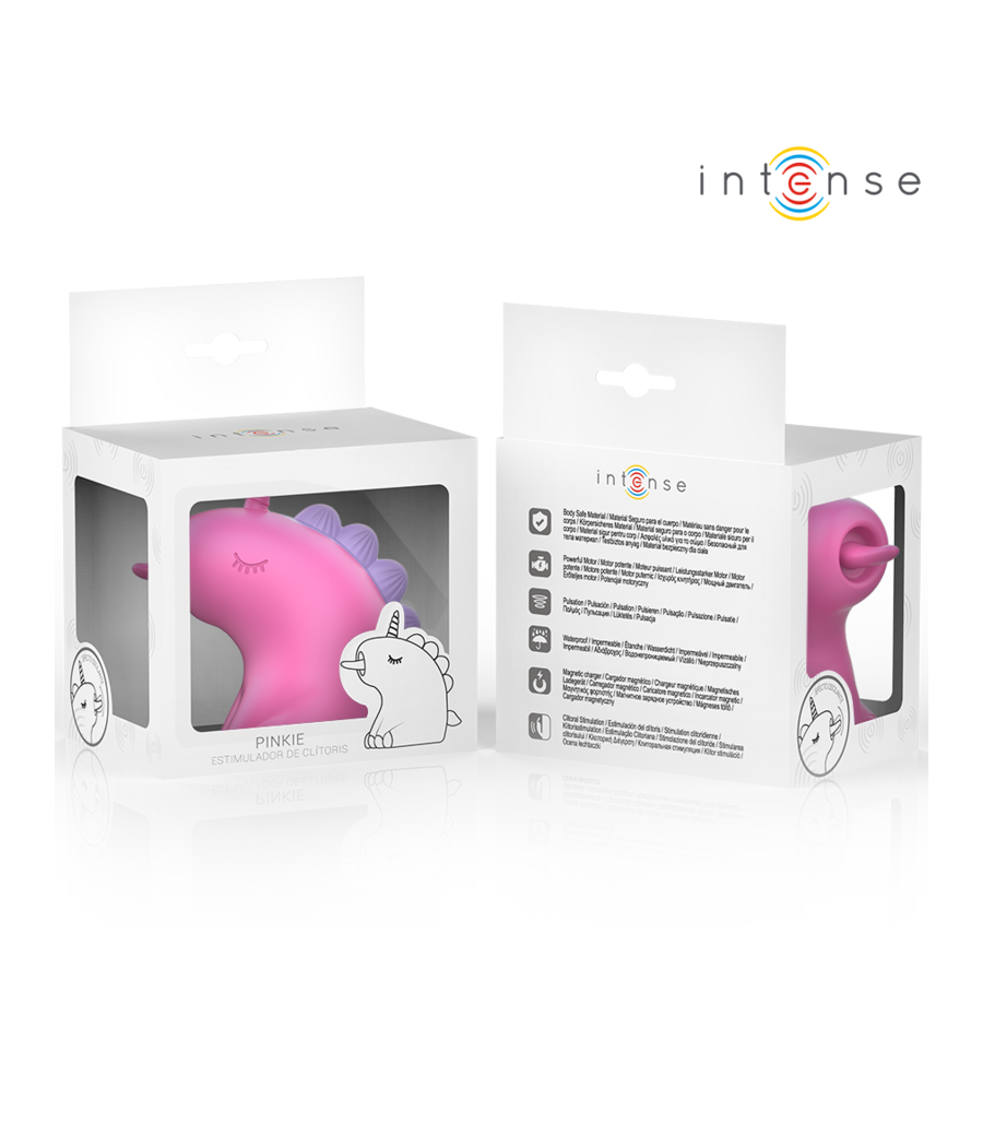 INTENSE - PINKIE STIMOLATORE LINGUALE ROTANTE A 360°