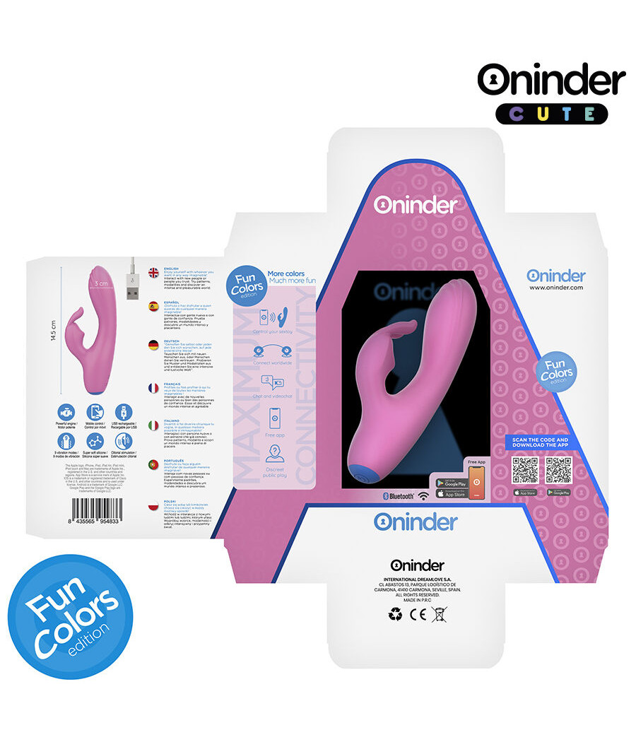 ONINDER CUTE - LOVE BUNNY VIBRATOR G-SPOT CLITORIS - KOSTENLOSE WELTWEITE APP