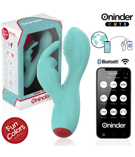 ONINDER CUTE - LOVE BUNNY G-SPOT CLITORAL VIBRATOR - FREE WORLDWIDE APP
