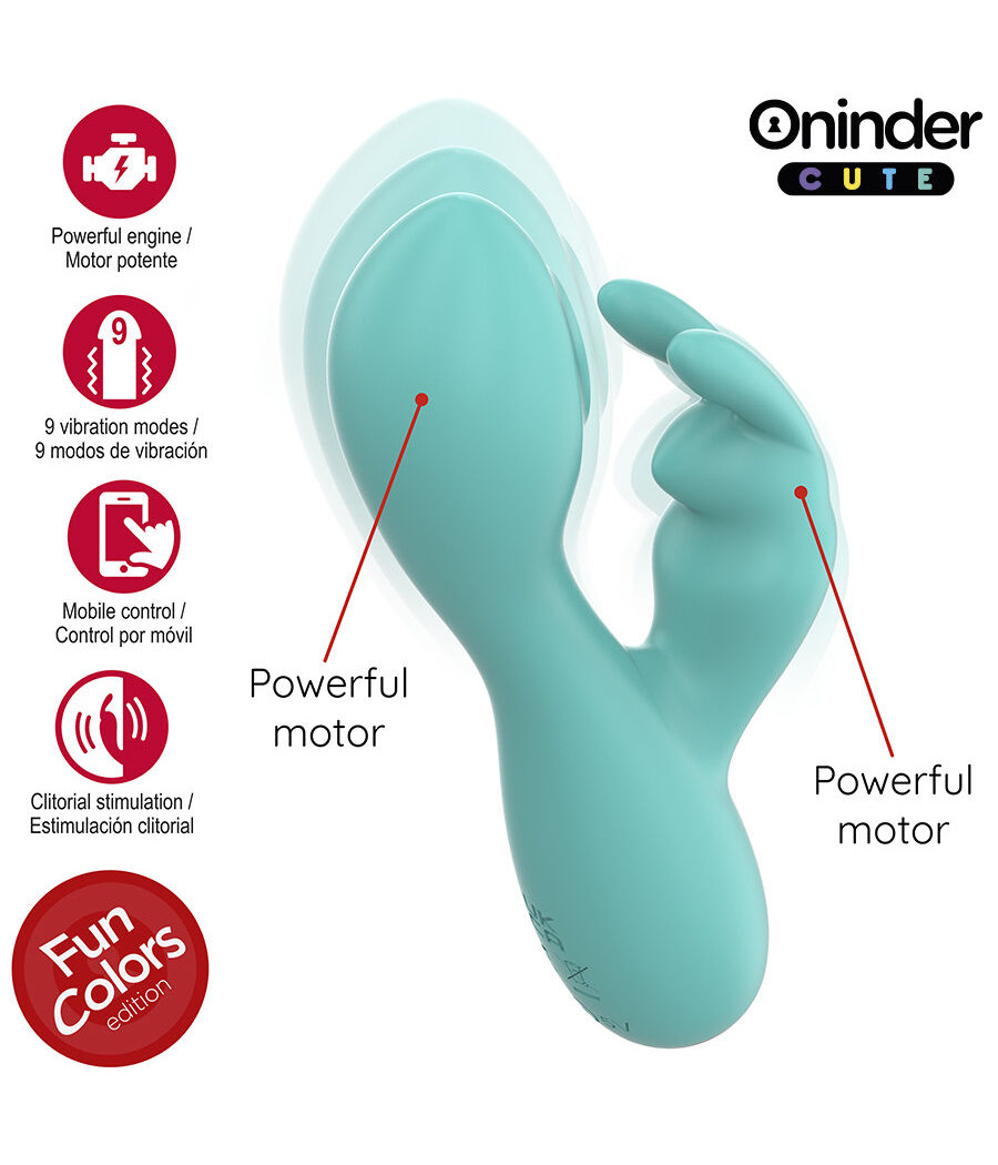 ONINDER CUTE - LOVE BUNNY G-SPOT KLITORALVIBRATOR - KOSTENLOSE WELTWEITE APP