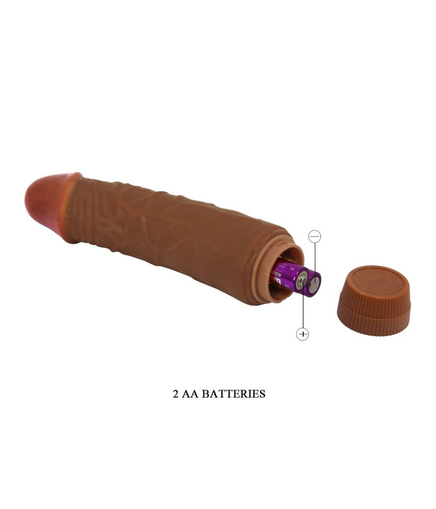 BAILE - JEFF REALISTISCHER VIBRATOR 19,5 CM MULATTE