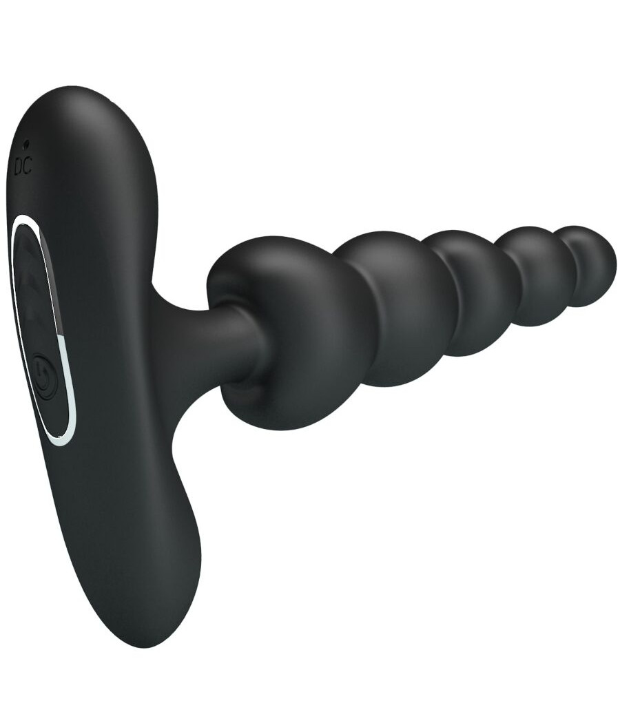 PRETTY LOVE - CORBAN ANAL VIBRATOR 10 VIBRATIONS BLACK