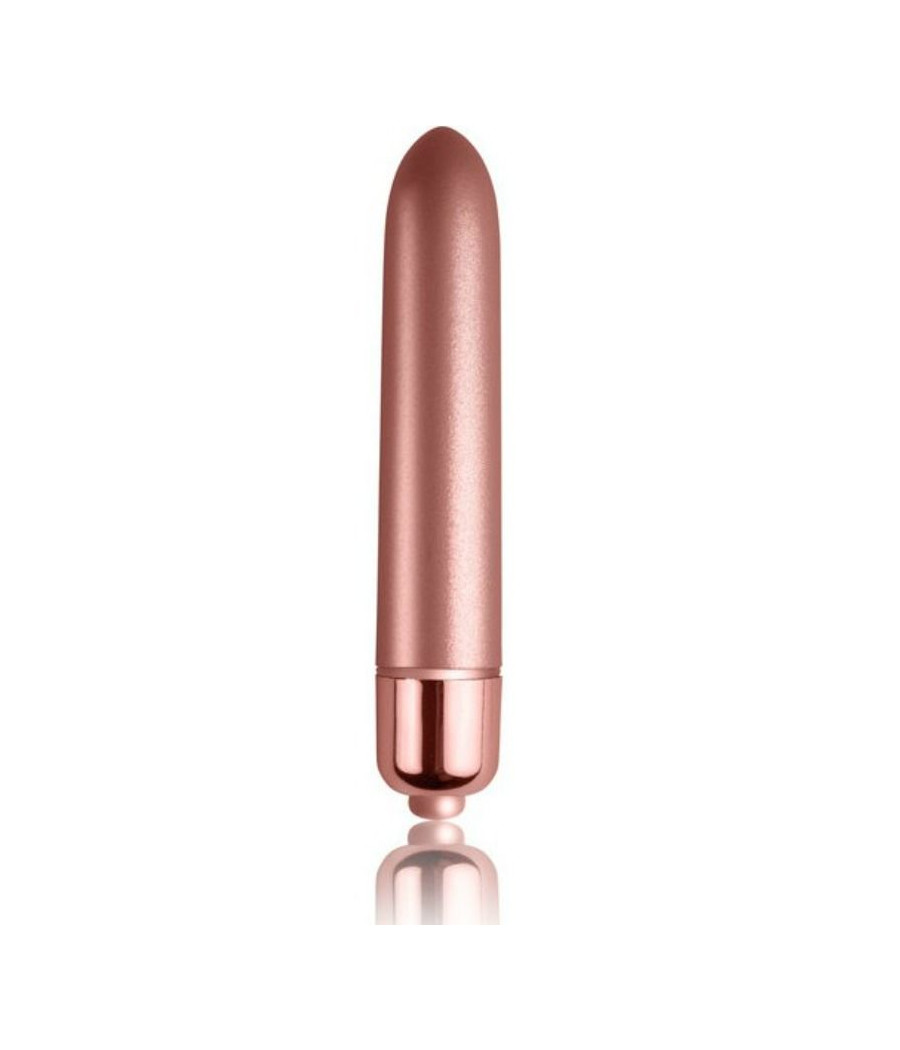 ROCKS-OFF - VIBRATING BULLET TOUCH OF VELVET ROSE BLOOM 10 SPEEDS