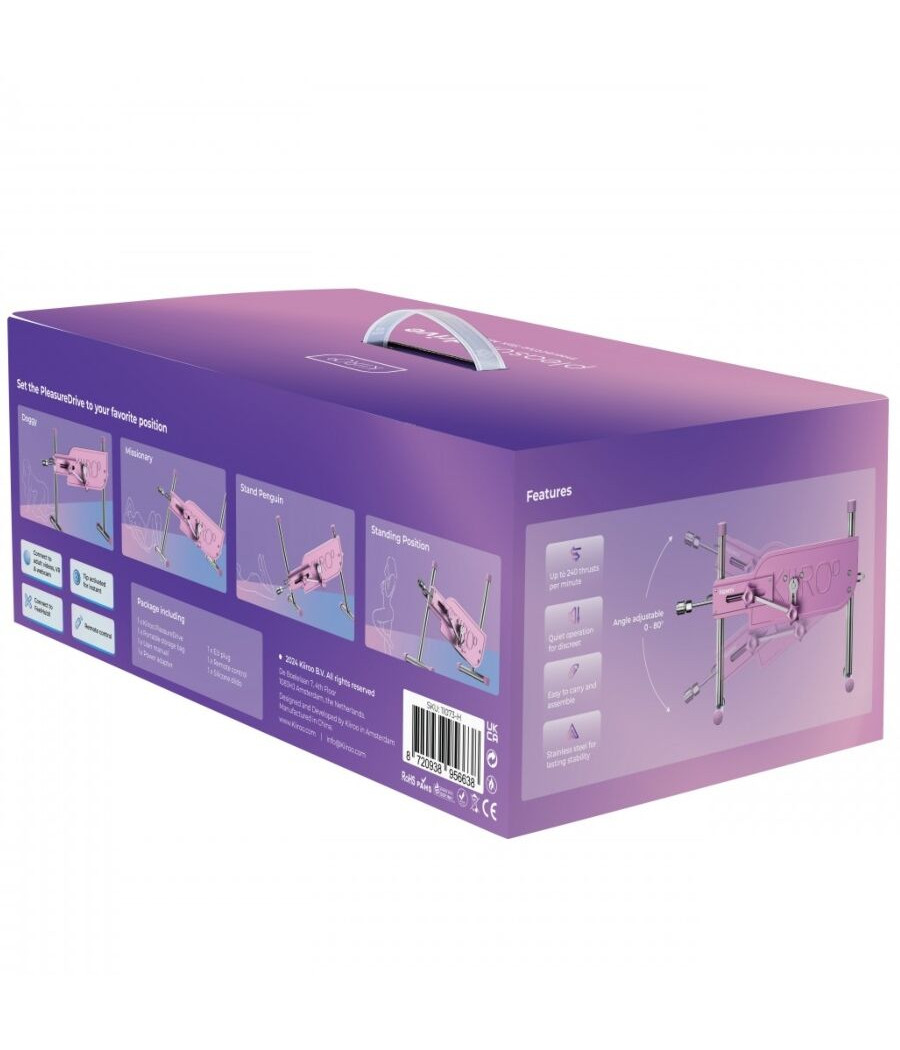 KIIROO - PLEASURE DRIVE MÁQUINA SEXUAL INTERACTIVA