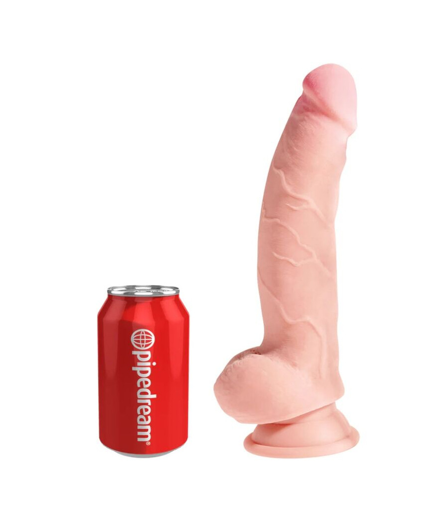 KING COCK - DILDO TRIPLE DENSIDAD 18.4 CM