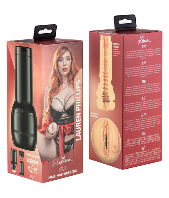 KIIROO - FEEL LAUREN PHILLIPS STARS COLLECTION STROKERS POWERBLOW KOMPATIBEL