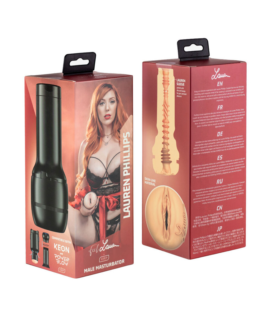 KIIROO - FEEL LAUREN PHILLIPS STARS COLLECTION STROKERS COMPATIBLES POWERBLOW